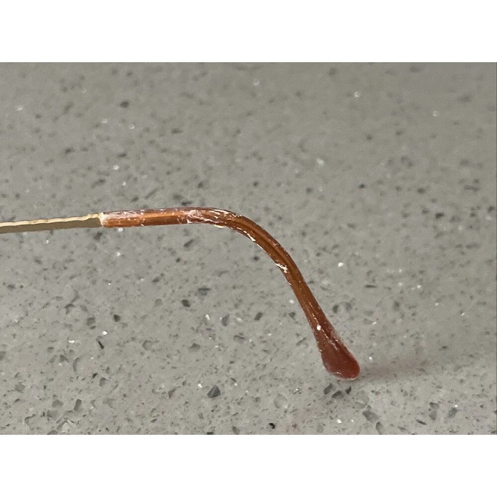 LUXOTTICA LU 2209 G505 GOLD MULTICOLOR EYEGLASSES GLASSES FRAMES ONLY 52-19-135